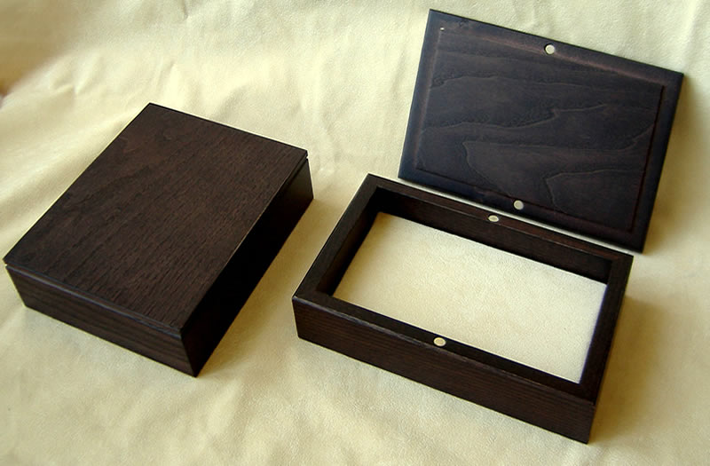 scatola legno frassino